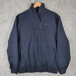 PXG Plush Rolled Collar Mens Black Zip Pullover Jacket Size XL Athletic Golf